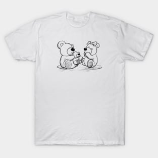 Teddy giving teddy a teddy T-Shirt